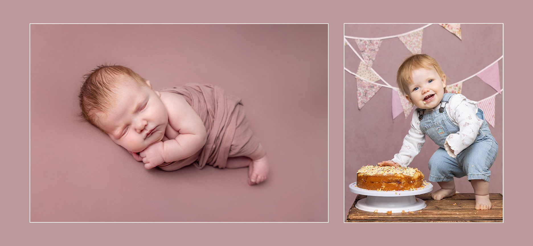 From Newborn Snuggles to First Birthday Cake: A Photographer’s Joy